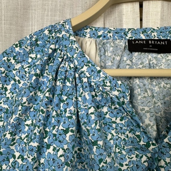 Womens Floral Puff Sleeve Top 16 Cottagecore Coquette Peasant Spring Boho Career - Picture 3 of 14